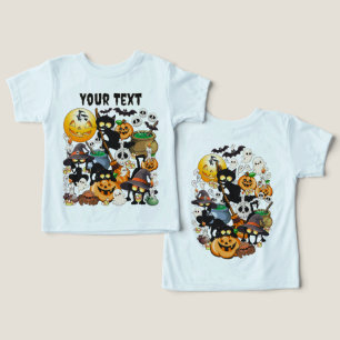 Chats drôles de Halloween Fête