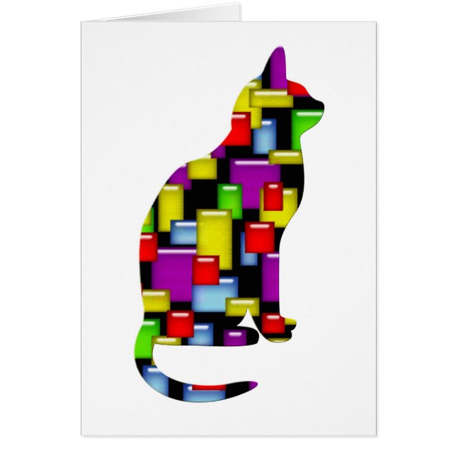 chats en mosaïque (Devant)