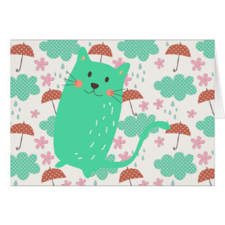 Chats en pluie