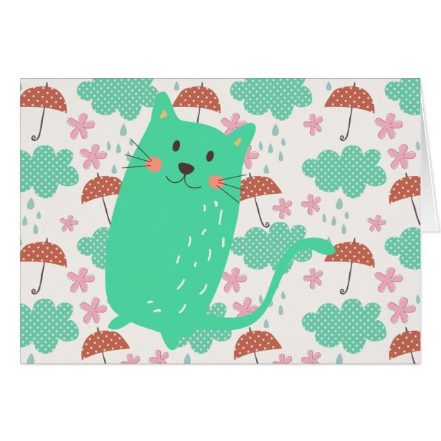 Chats en pluie (Devant horizontal)