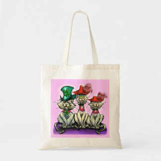 Chats en Sac fourre-tout Casquette de vacances