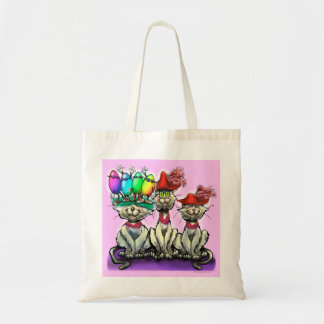 Chats en Sac fourre-tout Casquette de vacances