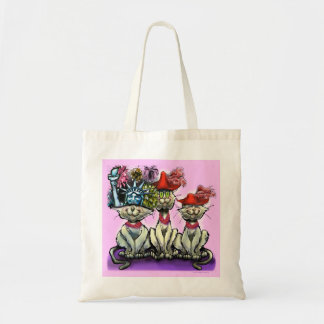 Chats en Sac fourre-tout Casquette de vacances