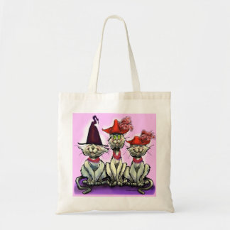 Chats en Sac fourre-tout Casquette de vacances