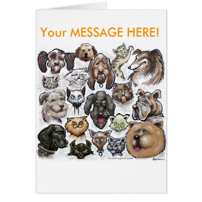 Chats et chiens (Devant)