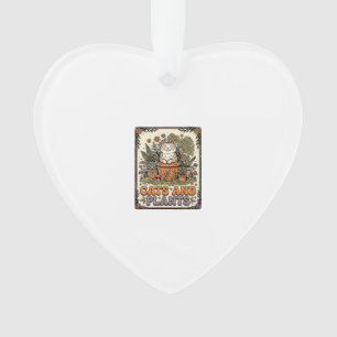Chats Et Plantes Chat Plantes Cottagecore Vintage