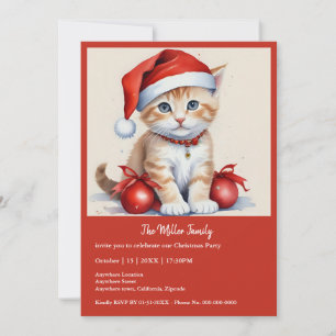 Chats Festifs en costumes de Noël - Vibes de Noël