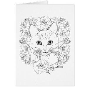 Chats heureux reconnaissants