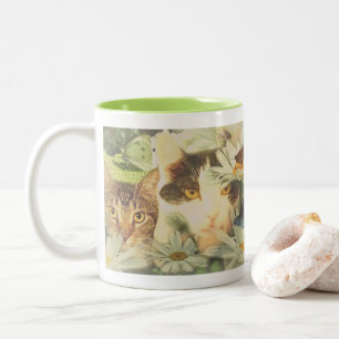 Chats Kitty et papillons Mug