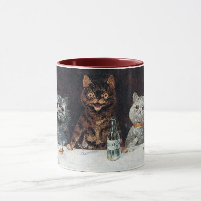 Chats, Louis Wain Coffee Mug (Centre)