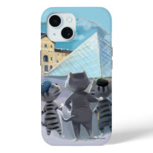 Chats Louvre Paris - Étui de téléphone robuste