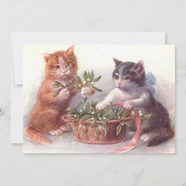 Chats & Mistletoe (Devant)