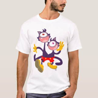 Chats monoculaires en T-shirt Tandem Walk