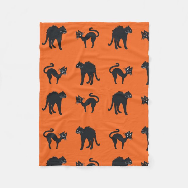 Chats noirs Couvertures Halloween (Devant)