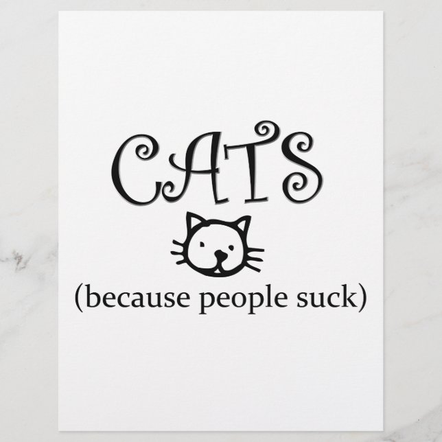 Chats parce que les gens sucent (Devant)
