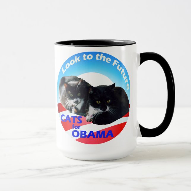 Chats pour la tasse d'Obama (Droite)