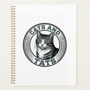 Chats Rétro et Tatouages Gravure Design de Chat_1