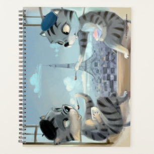Chats & Tour Eiffel – Planificateur Hebdomadaire P