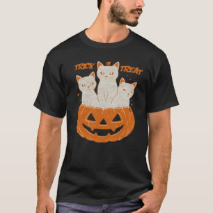 Chats Trick or Treat T-Shirt classique
