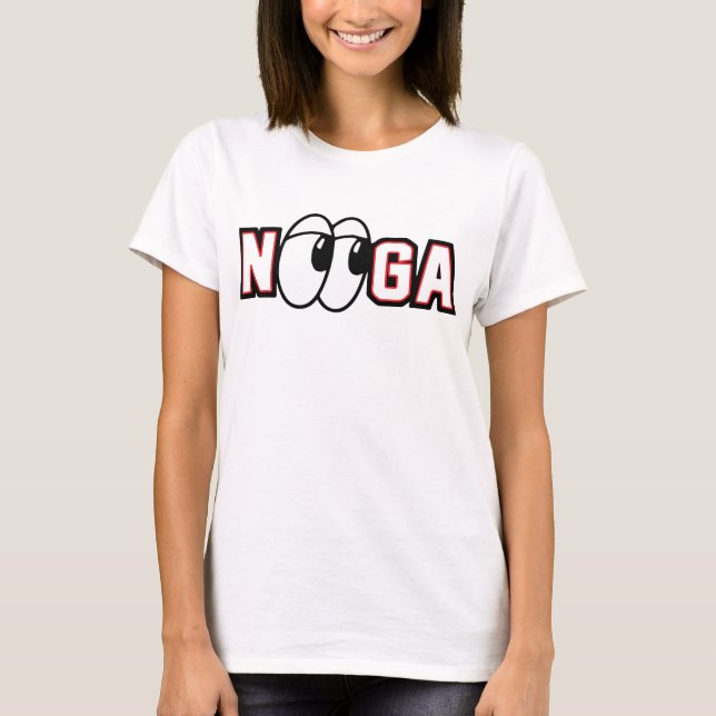 Chattanooga Lookouts Nooga Red T-Shirt (Devant)