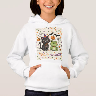 Chatte sorcière mignonne grenouille Halloween pour