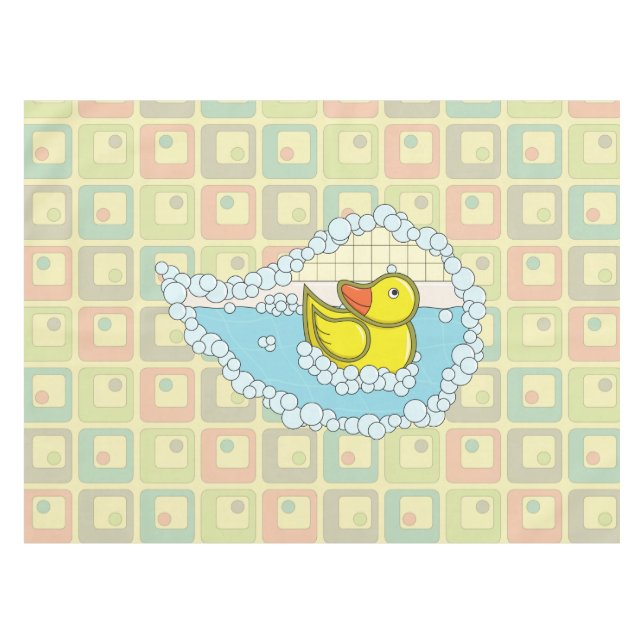 Chaucer la nappe au canard en caoutchouc (Devant (Horizontal))