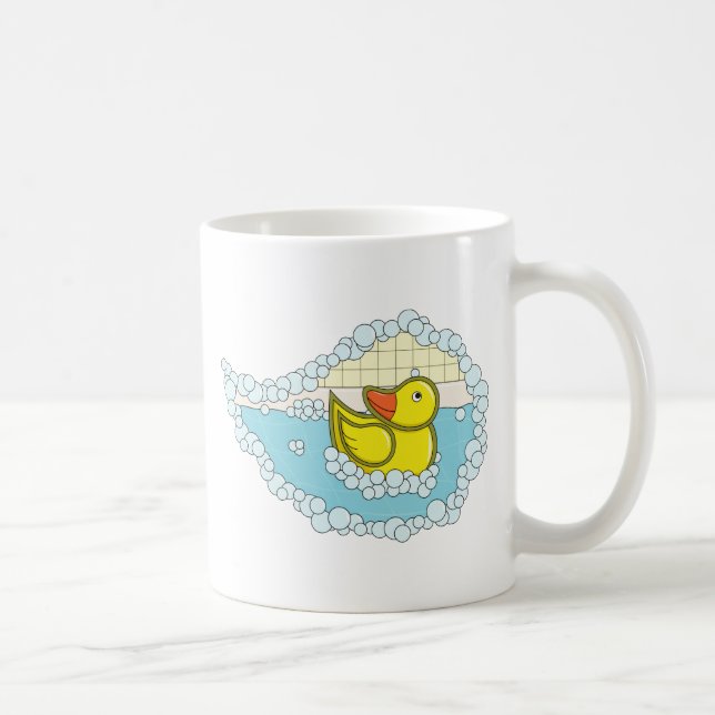 Chaucer le canard en caoutchouc Mug (Droite)