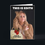 CHAUD BLOND FUNNY HOMME AMI CARTES D'ANNIVERSAIRE<br><div class="desc">CARTE D'ANNIVERSAIRE SEXY BLOND 'EDITH' FUNNY</div>