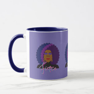 Chaud Boisson Mug Black Art