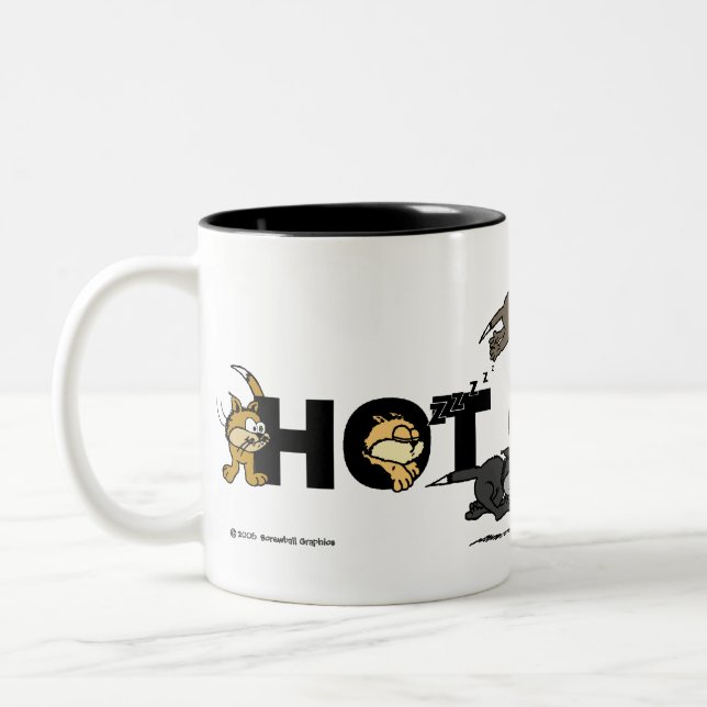 Chaud cacao Kitty Mug (Gauche)