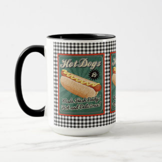 Chaud Chiens Retro Mug