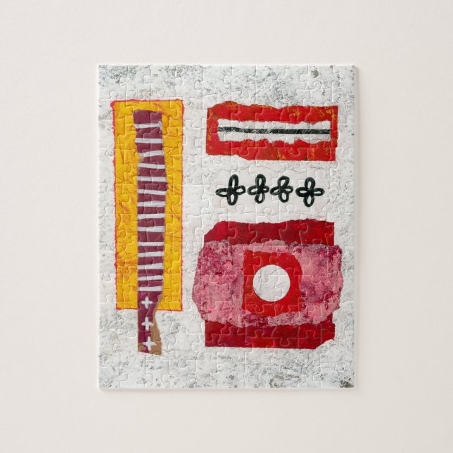 Chaud Ici Jigsaw Puzzle - Art Abstrait (Vertical)