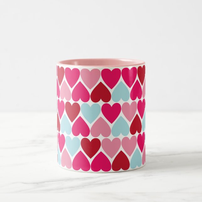 Chaud rose amour Mug (Centre)