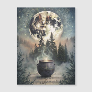 Chaudière mystique de la forêt au clair de lune - 