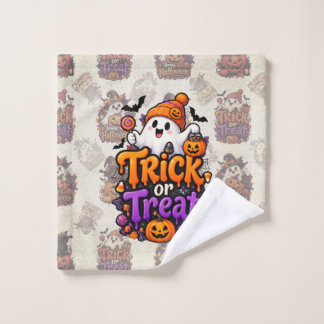 Chaudron de linge fantôme mignon pour Halloween