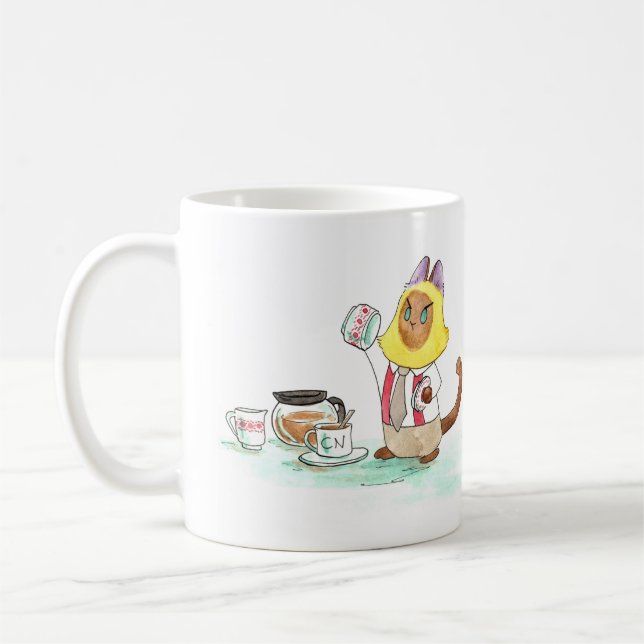 Chauffage classique Mug blanc (Gauche)