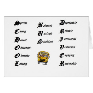 Chauffeur d'autobus scolaire