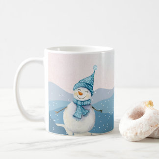 Chauffeur de neige d'hiver Mugs