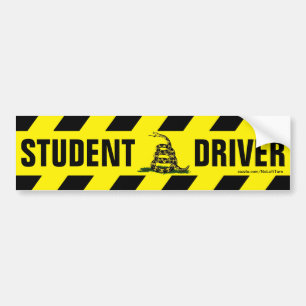 Chauffeur étudiant Sticker