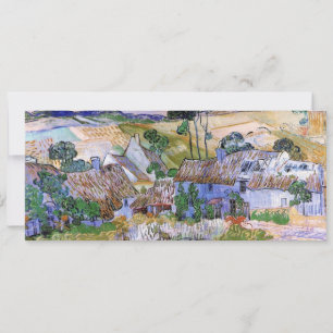 Chaumières au toit de chaume par la colline par Vi