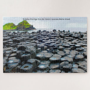 Chaussée des Géants Antrim Irlande. Puzzle