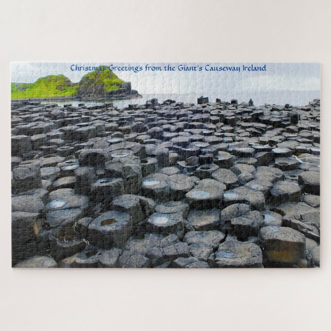 Chaussée des Géants Antrim Irlande. Puzzle (Horizontal)