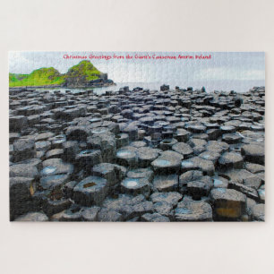 Chaussée du Géant Antrim Irlande. Puzzle