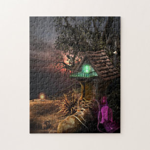 CHAUSSÉE MAISON IMAGINAIRE JIGSAW PUZZLE