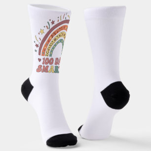 Chaussette 100 jours plus intelligents filles licorne 100e jo