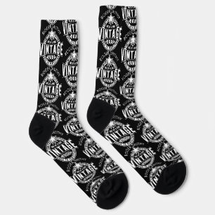 Chaussette 1986 40e anniversaire de naissance Vieilli à la pe