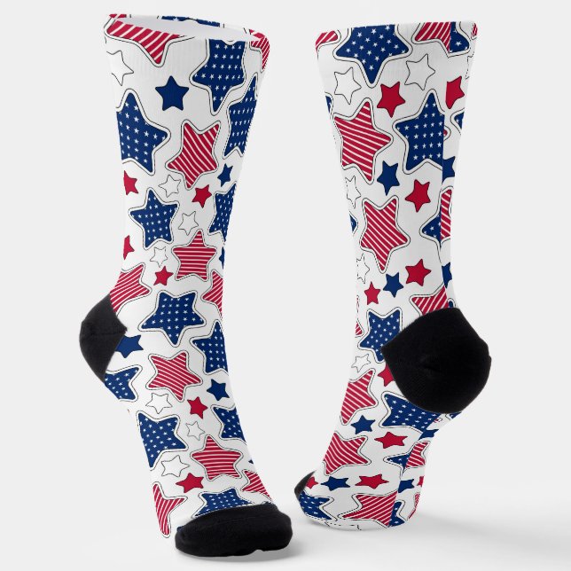 Chaussette 4 juillet Chaussettes #2 (Angulaire)