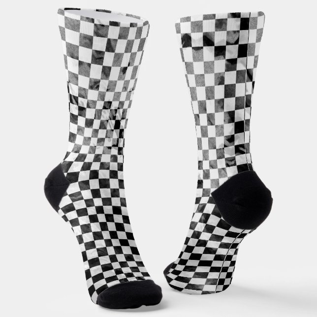 Chaussette à damiers (Angulaire)