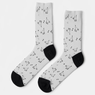 Chaussette à motif de chat en ligne par AuthentiKi