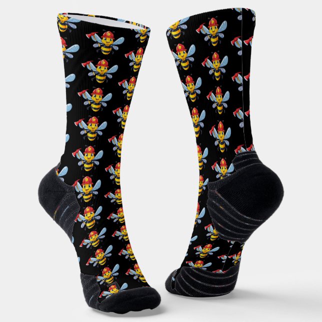 Chaussette Abeille pompier (Angulaire)